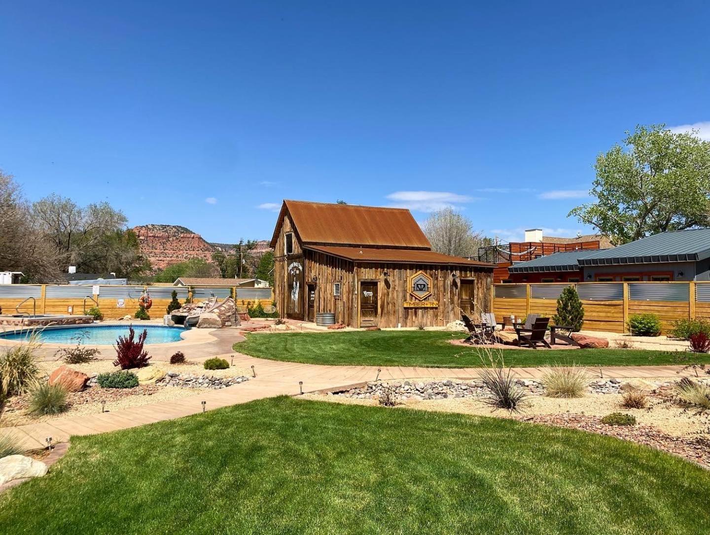Timber & Tin F 2Bed 2Bath W Pool & Rooftop Deck Kanab Exterior foto